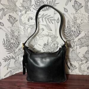 Womens Vintage Coach 9956 Purse Black EUC!